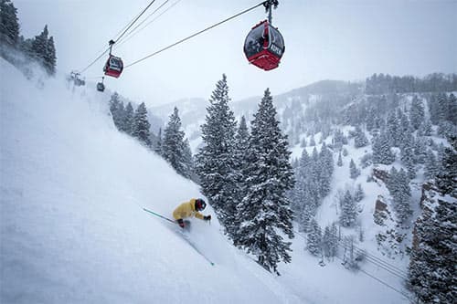 Аспен Сноумас, Колорадо, САЩ - ски