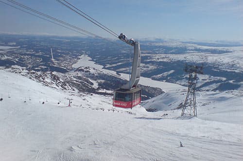 Оре, Швеция - ски