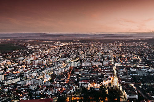 Румъния - град